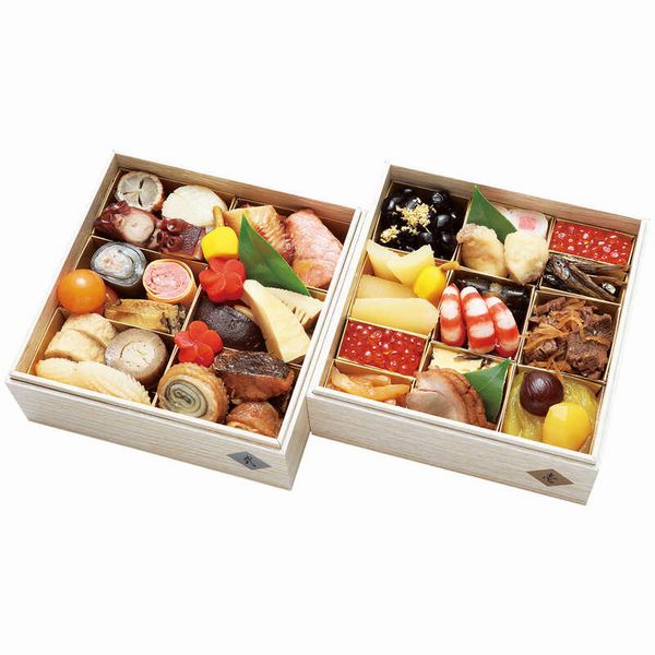 たん熊北店おせち 和風二段 2人用